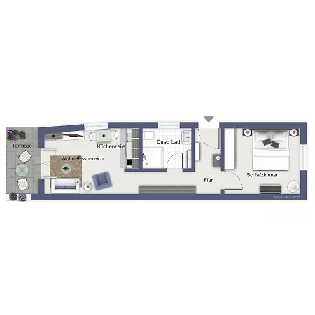 Strandstrasse 16 15 Apartment Kuehlungsborn